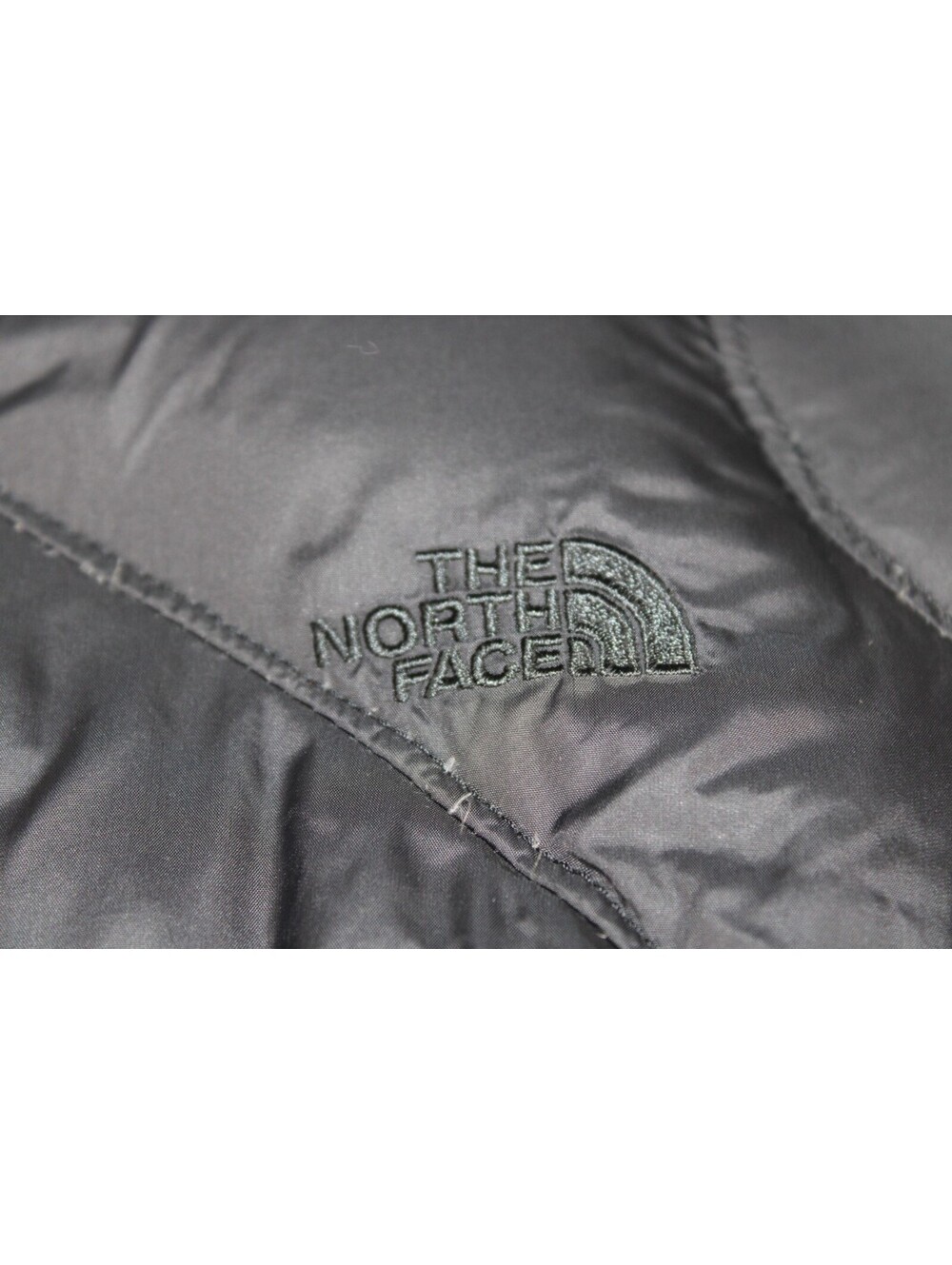 The North Face Womens Parkina Puffer Jacket Size XL Grey 600 Goose Down Coat - Picture 7 of 16